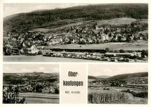 AK / Ansichtskarte 73878717 Oberkaufungen Panorama Landschaft Oberkaufungen