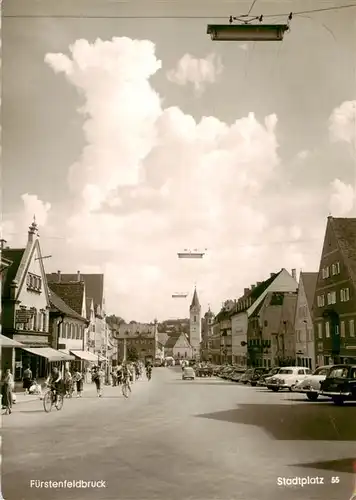 AK / Ansichtskarte  Fuerstenfeldbruck Stadtplatz Fuerstenfeldbruck