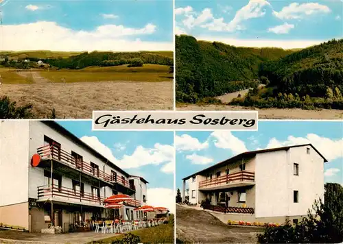 AK / Ansichtskarte  Sosberg Gaestehaus Sosberg Landschaftspanorama Sosberg