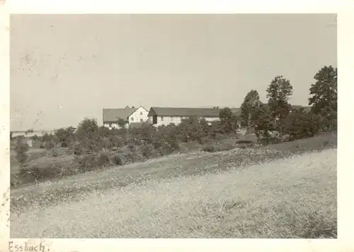 AK / Ansichtskarte  Essbach_Thueringen Teilansicht 