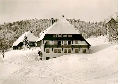 AK / Ansichtskarte  Lehen_Todtmoos Jugenderholungsheim Liborihof Winter im Schwarzwald Lehen Todtmoos