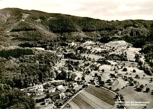 AK / Ansichtskarte  Sehringen_Badenweiler Fliegeraufnahme 