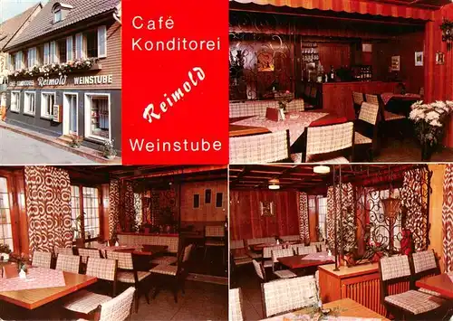 AK / Ansichtskarte 73878801 Alpirsbach Cafe Konditorei Reimold Gastraeume Alpirsbach