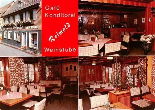 AK / Ansichtskarte  Alpirsbach Cafe Konditorei Reimold Gastraeume Alpirsbach