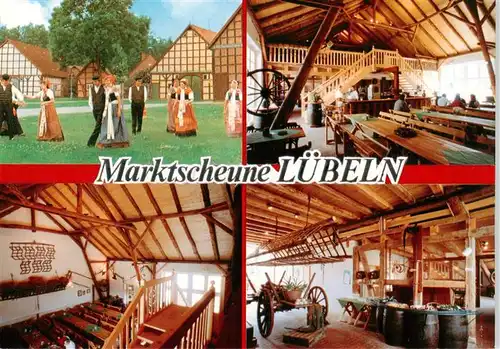 AK / Ansichtskarte 73878840 Luebeln Marktscheune Luebeln Gastraeume  Luebeln