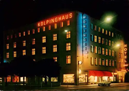 AK / Ansichtskarte  Karlsruhe_Baden Kolpinghaus Hotel Karlsruhe_Baden