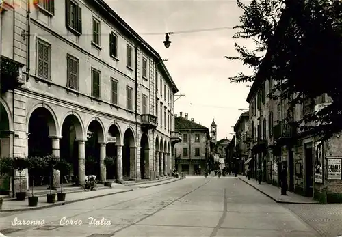 AK / Ansichtskarte  Saronno_Varese_Lombardia_IT Corso Italia 