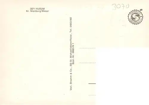 AK / Ansichtskarte  Husum__Nordfriesland Bungalow Wohnhaeuser Landschaft 