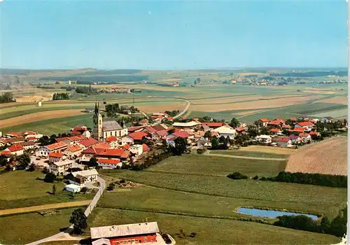 AK / Ansichtskarte  Tuntenhausen Fliegeraufnahme mit Kirche Tuntenhausen