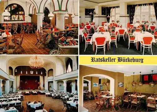 AK / Ansichtskarte 73878934 Bueckeburg Ratskeller Bueckeburg Cafe Restaurant Bierstube Bueckeburg