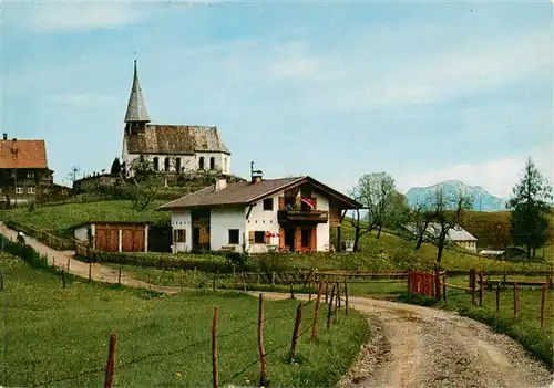 AK / Ansichtskarte  Obermaiselstein Haus Gagern Kirche Obermaiselstein