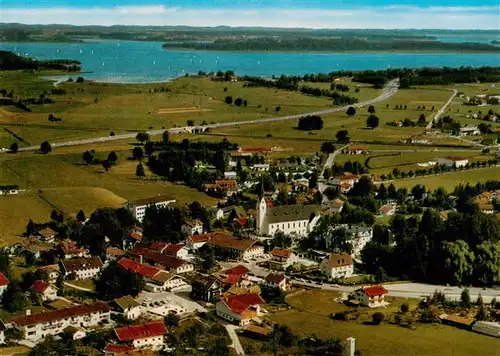 AK / Ansichtskarte  Bernau_Chiemsee Fliegeraufnahme Bernau Chiemsee