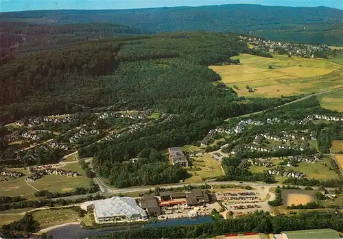 AK / Ansichtskarte  Oberhambach_Birkenfeld Hunsrueck Ferienpark Hambachtal Fliegeraufnahme Oberhambach Birkenfeld