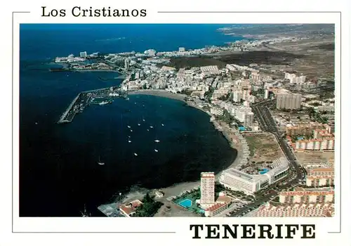 AK / Ansichtskarte 73878985 Los_Cristianos_Tenerife_Islas_Canarias_ES Playa de Las Americas Fliegeraufnahme 