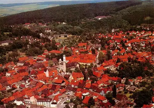 AK / Ansichtskarte  Bad_Gandersheim Fliegeraufnahme Bad_Gandersheim