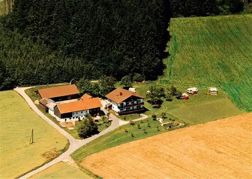 AK / Ansichtskarte  Bad_Birnbach Gaestehaus Konrad Muehlehner Fliegeraufnahme Bad_Birnbach