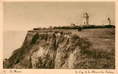 AK / Ansichtskarte  Le_Havre Le Cap de la Heve et la Falaise Le_Havre