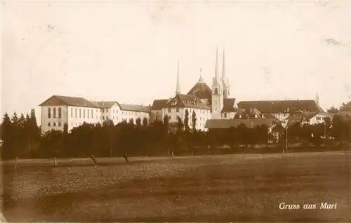 AK / Ansichtskarte  Muri_AG Kirche Kloster Muri_AG