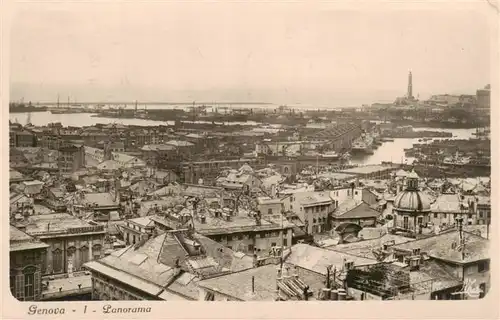 AK / Ansichtskarte  Genova_Genua_Liguria_IT Panorama 