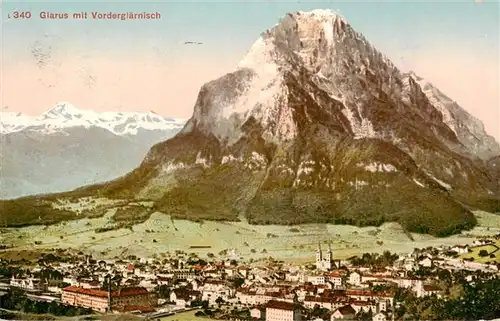 AK / Ansichtskarte  Glarus_GL mit Vorderglaernisch Glarus_GL