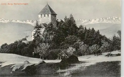 AK / Ansichtskarte  Stein_Rhein_SH Burg Hohenklingen 