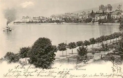 AK / Ansichtskarte  Montreux__VD Seepanorama 