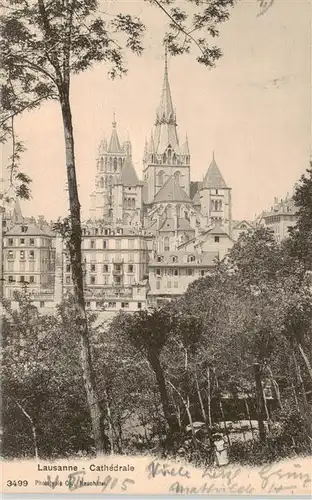 AK / Ansichtskarte  Lausanne_VD Cathedrale Lausanne VD