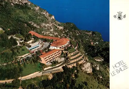 AK / Ansichtskarte 73879181 Campi_Voltino_di_Tremosine Hotel le Balze Lago di Garda veduta aerea Campi_Voltino