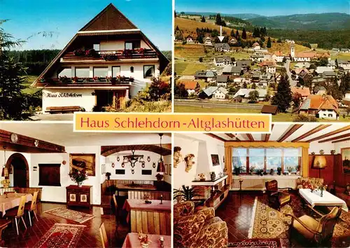 AK / Ansichtskarte  Altglashuetten Haus Schlehdorn Panorama Gastraeume Altglashuetten