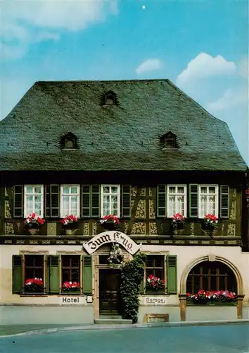 AK / Ansichtskarte 73879254 Hattenheim_Rheingau Hotel Weinhaus Zum Krug Hattenheim Rheingau