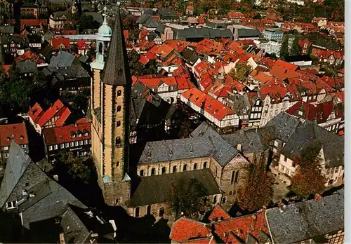 AK / Ansichtskarte  Goslar St Cosmas und Damian Fliegeraufnahme Goslar