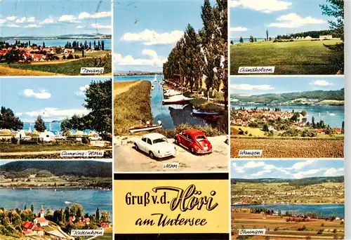 AK / Ansichtskarte  Hoeri Iznang Camping Horn Kattenhorn Moos Guendholzen Wangen oehningen Hoeri