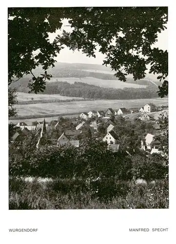 AK / Ansichtskarte  Wuergendorf_Burbach Panorama 