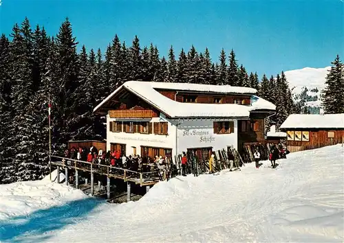 AK / Ansichtskarte  Serneus_GR Skihaus Schiefer 