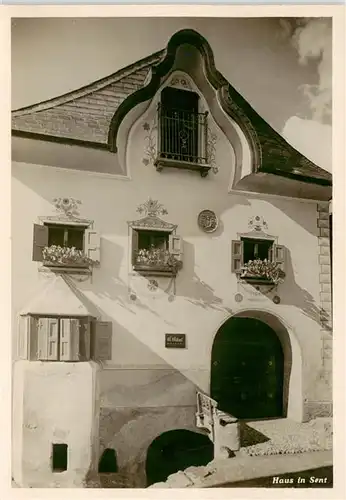 AK / Ansichtskarte  Sent_GR Wohnhaus 