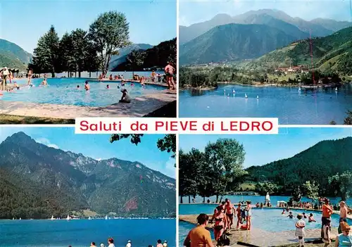 AK / Ansichtskarte  Pieve_di_Ledro_IT Lido con piscine Bar Cabine Giochi 