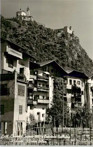 AK / Ansichtskarte  Klausen__Eisacktal_Suedtirol Chiusa dIsarco e Convento Sabbiona 