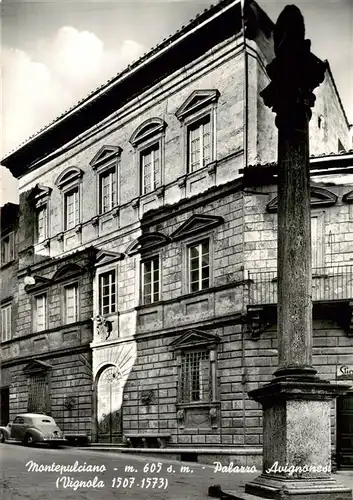 AK / Ansichtskarte  Montepulciano_Siena_IT Palazzo Avignonesi Palast 