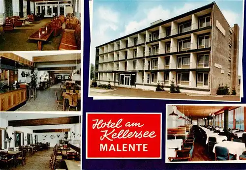 AK / Ansichtskarte  Malente-Gremsmuehlen Hotel am Kellersee Restaurant Malente-Gremsmuehlen