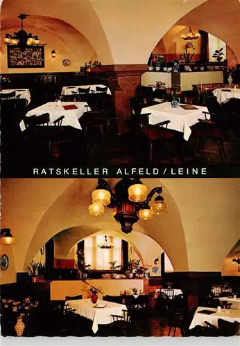 AK / Ansichtskarte  Alfeld_Leine Ratskeller Restaurant Alfeld_Leine