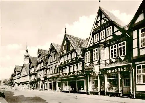 AK / Ansichtskarte  Celle__Niedersachsen Zoellnerstrasse Altstadt Fachwerkhaeuser 