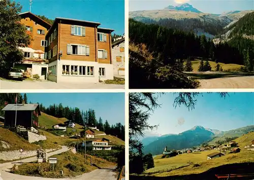 AK / Ansichtskarte  Mathon_GR Berghotel Beverin Landschaftspanorama Alpen 