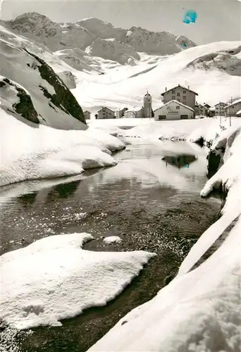 AK / Ansichtskarte  Bivio Winterlandschaft Alpen Bivio