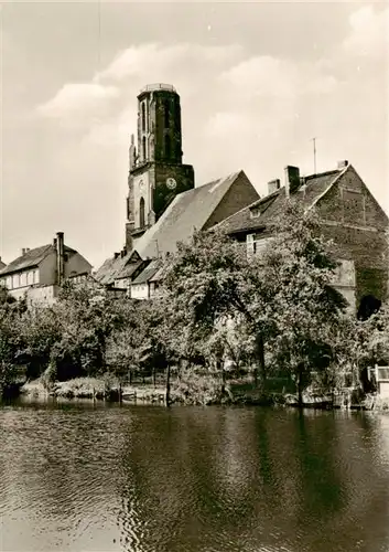 AK / Ansichtskarte  Rathenow Am Schleusengraben Rathenow