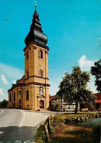 AK / Ansichtskarte  Frauendorf_Muehldorf_Inn Katholische Pfarrkirche St. aegidius Frauendorf_Muehldorf_Inn