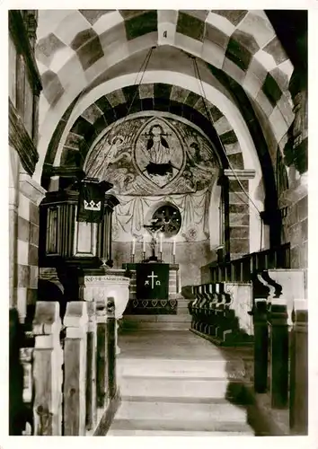 AK / Ansichtskarte 73879554 Urphar Jakobuskirche Innenansicht 1000jaehrige Wehrkirche Urphar