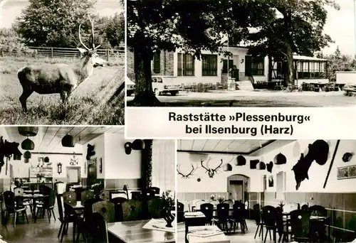 AK / Ansichtskarte  Ilsenburg_Harz Raststaette Plessenburg Kommissionsgaststaette Hirsch Ilsenburg Harz