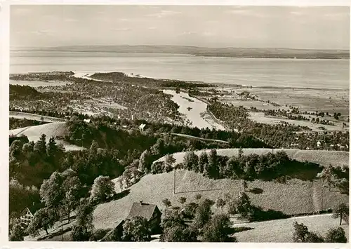 AK / Ansichtskarte  Walzenhausen_AR Panorama Blick vom Gasthaus zur frohen Aussicht Altenrhein Bodensee Walzenhausen AR