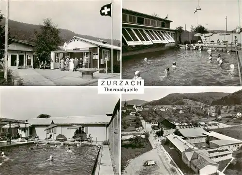 AK / Ansichtskarte  Zurzach Thermalquelle Thermalbad Zurzach