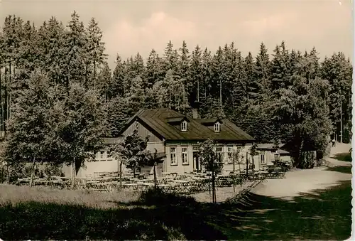 AK / Ansichtskarte  Finsterbergen_Bad Waldgaststaette Schwimmbad Finsterbergen_Bad